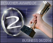 2. Platz Juni-Abstimmung 2014 - Besucher Award