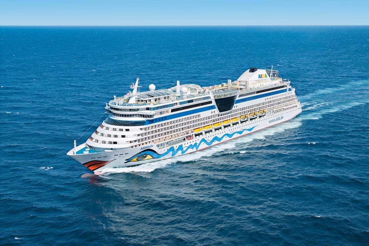 AIDAluna ist wieder auf dem Meer unterwegs