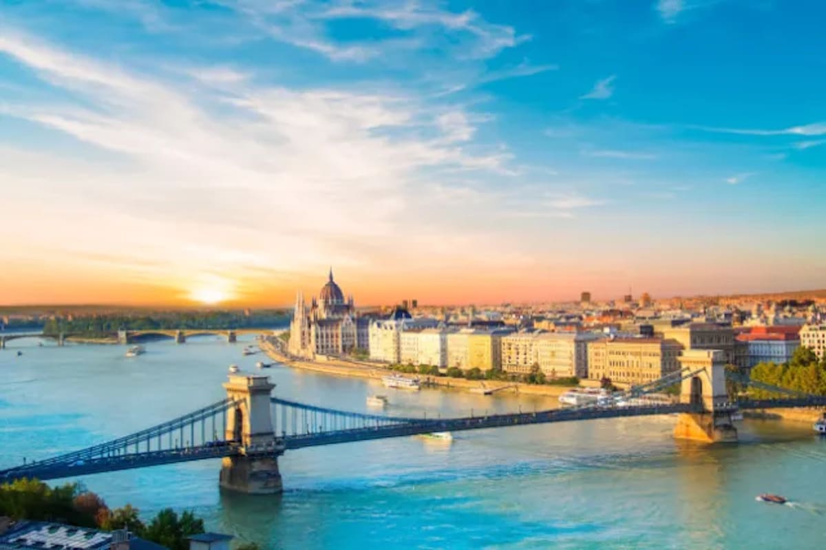 Sicht auf Budapest
