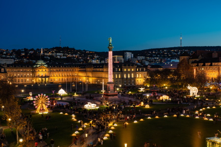 Glanzlichter Stuttgart, Schlossplatzpg