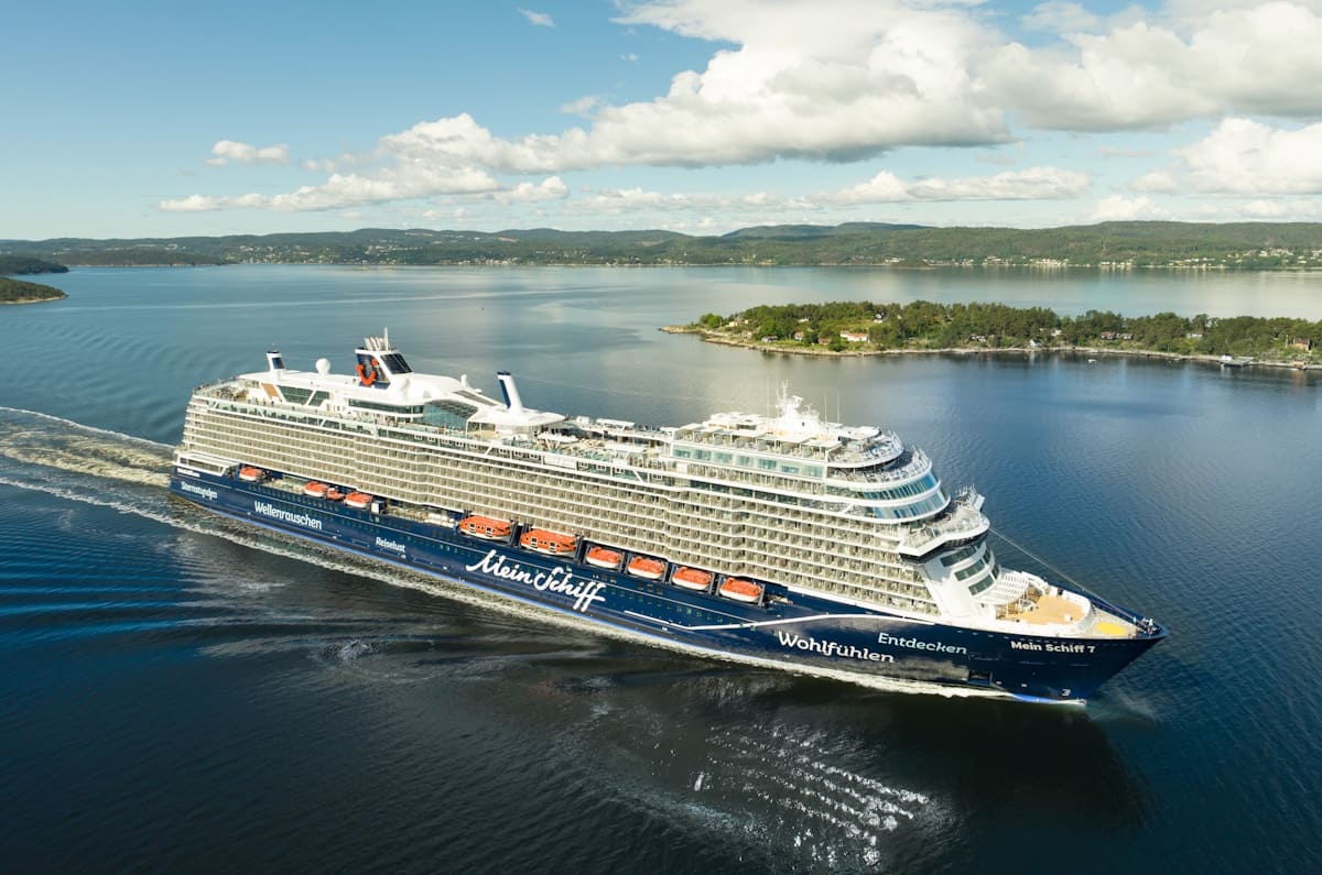 Mein Schiff 7 im Oslofjord